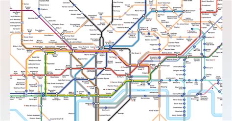 New TfL Map to Help People with Claustrophobia and Anxiety | Mass Transit