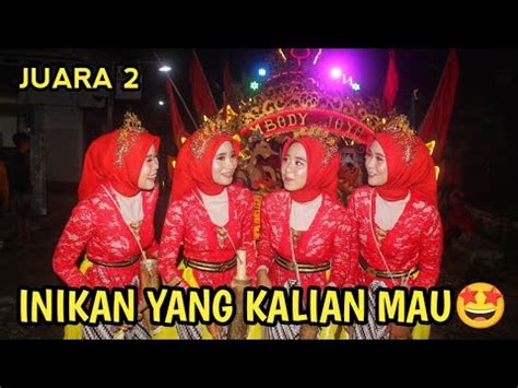 KEBAYA MERAH GAADA OBATNYA JUARA 2 FESTIVAL TONGKLEK RAMADHAN SE JATIM