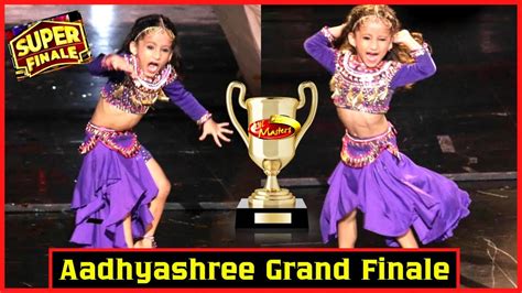 Aadhyashree Upadhyay Grand Finale Performance Dance India Dance