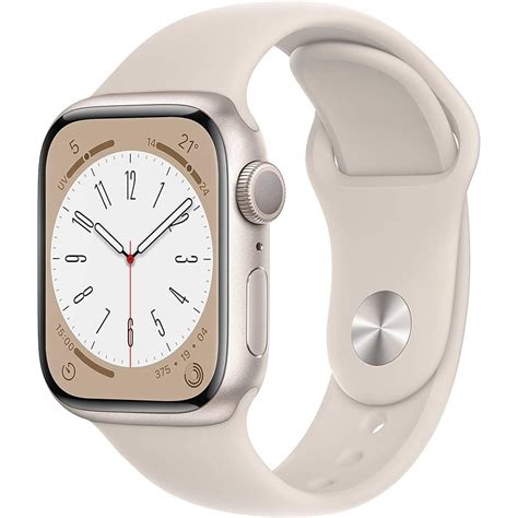 Apple Watch Series Gps Mm Aluminium Lumi Re Stellaire