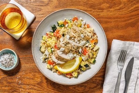 Poulet Au Citron La Grecque Recette Hellofresh