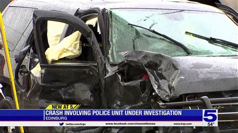 Crash Involving Edinburg Police Unit Under Investigation