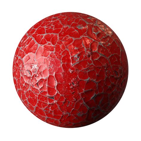 Blenderkit Download The Free Old Cracked Red Metal Material