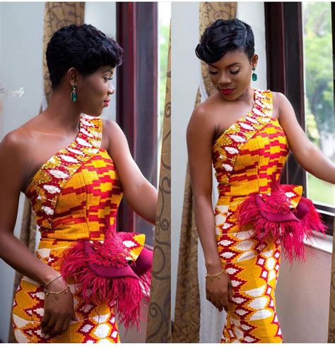 Pin By Anita Anim On Kente African Dresses Modern African Clothing