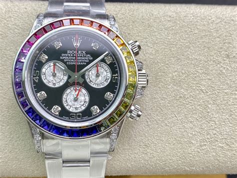 IPK Rolex Rainbow Daytona Series - Replica Watches - Top 10 Fake ...