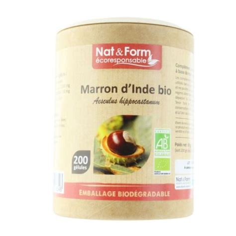 NAT FORM MARRON D INDE BIO GEL VEG200ECO