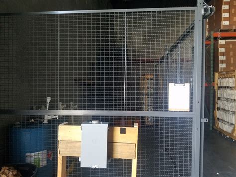 Wire Partition Cage Case Study Multiple Sided Cages Wirecrafters
