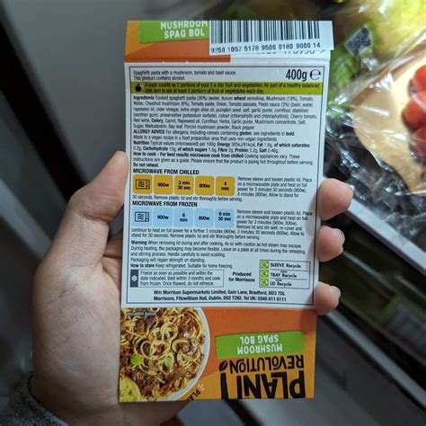 Morrisons Plant Revolution Mushroom Spag Bol Reviews Abillion