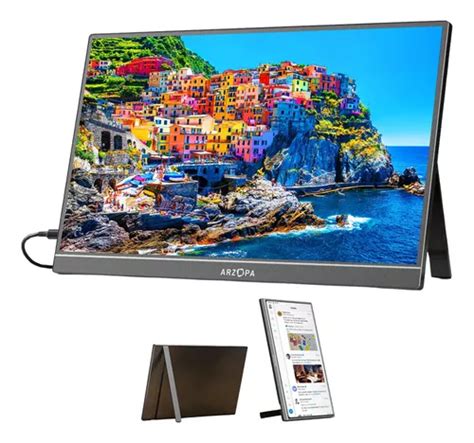 Monitor Portátil Arzopa 17 3 Ultrafino 1080p Fhd Ips Arzopa A1m Hdmi