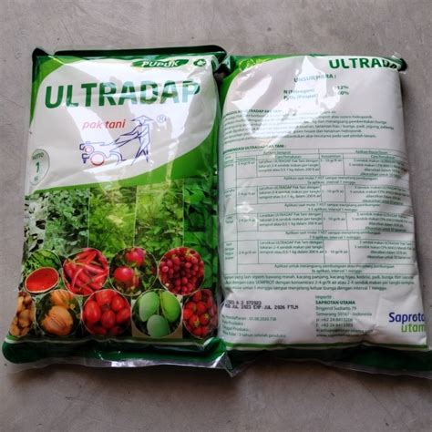 Jual Pupuk Ultradap 1 Kg Pupuk Nutrisi Perangsang Akar Daun Batang Dan