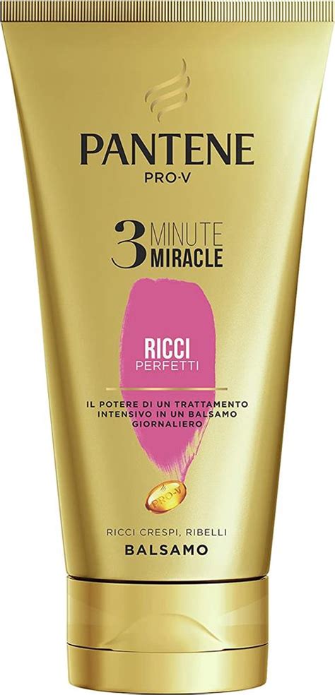 Il Numero 1 Del Risparmio PANTENE BALSAMO RICCI PERFETTI 3 MINUTE