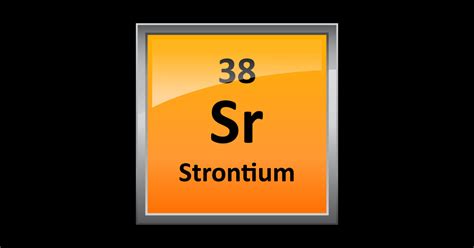 Strontium Element Symbol - Periodic Table - Strontium - Sticker | TeePublic