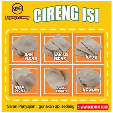 Jual CIRENG ISI PEDAS BANYAK VARIAN RASA Shopee Indonesia