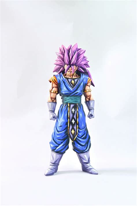 2d Comic Color Dragon Ball Figure Repaint Vegetto God Of Destruction