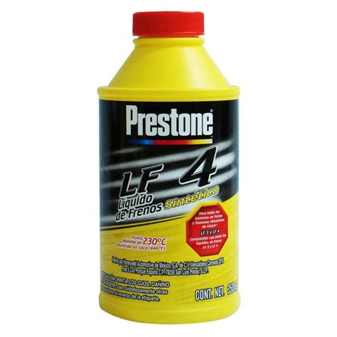 Prestone Dot Liquido De Frenos Onzas