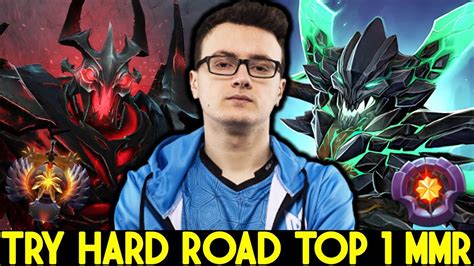 Miracle Shadow Fiend Od Try Hard Road To Top Mmr Dota