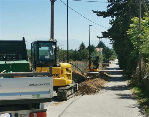 Lamministrazione Di Pangrazio Annuncia La Fine Dei Lavori Di