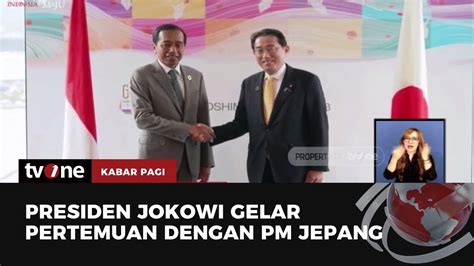 Jokowi Hadiri Ktt G Di Jepang Kabar Pagi Tvone Youtube