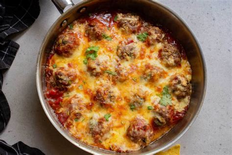 Easy Baked Mexican Meatballs Recipe Busy Day Dinners