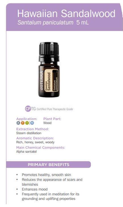 Doterra Hawaiian Sandalwood Essential Oil Uses Best Essential Oils