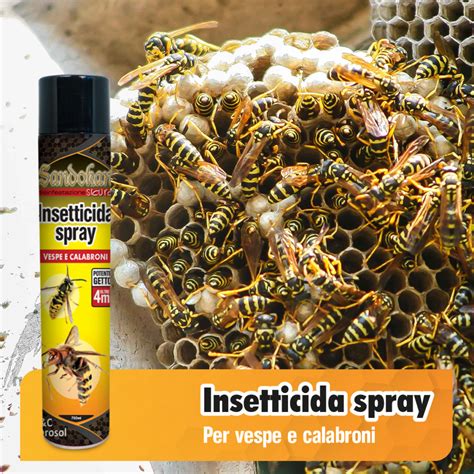 Insetticida Spray Per Vespe E Calabroni Formato Ml Sandokan