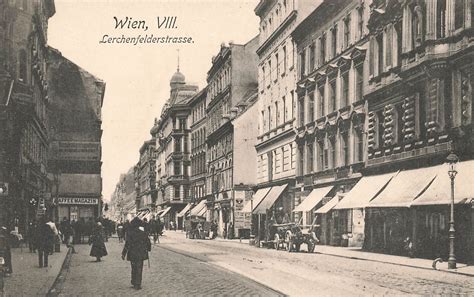 Wien VIII Lerchenfelderstrasse um 1910 Wiener Werkstätte Postkarten