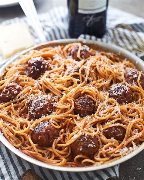Easy Spaghetti And Meatballs Recipe The Feedfeed