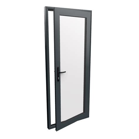 Aluminium Single Door Fully Glazed Made To Measure Swift Aluminium