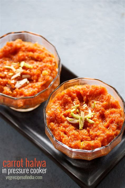 Gajar Halwa Recipe In Pressure Cooker Easy Carrot Halwa Recipe In Cooker