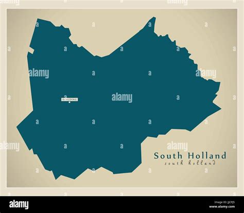 South Holland District Stock Vector Images Alamy