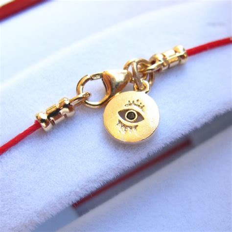 Red String Hamsa Evil Eye Bracelet Etsy Uk