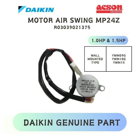 R03039021375 DAIKIN GENUINE PART INDOOR AIR SWING MOTOR WM09G 10G