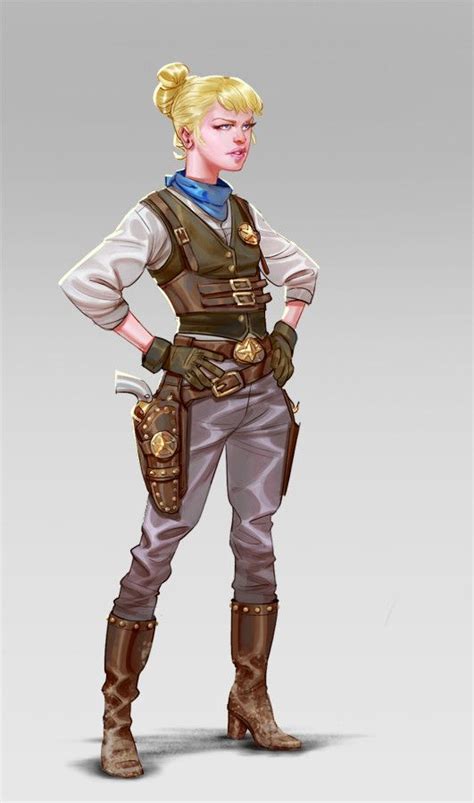 Artstation Stefan Atanasovs Submission On Wild West Character