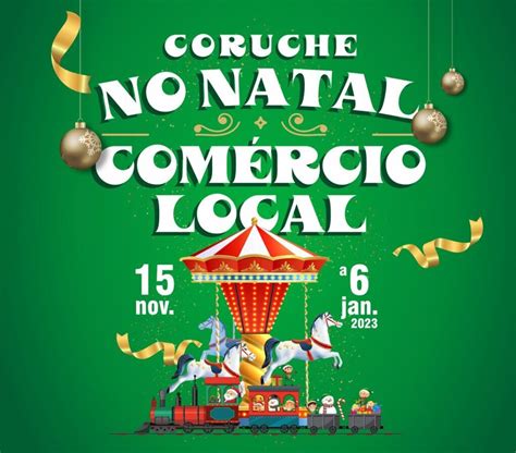 Programação especial neste Natal em Coruche Luzes de Natal são acesas