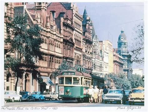 (1) Collins Street in 1963 : melbourne | Victoria australia, Visit ...