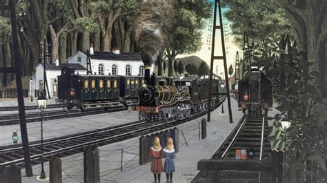 Le Voyage Imaginaire De Paul Delvaux En Gare Du Train World Le Soir Plus