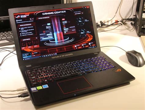 ASUS ROG Strix GL553VD Gaming Notebook Review Core I7 7700HQ GTX 1050