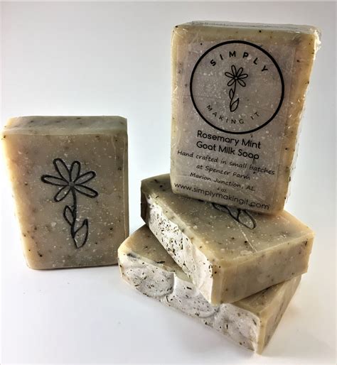 Rosemary Mint Goat Milk Soap Simply Making It