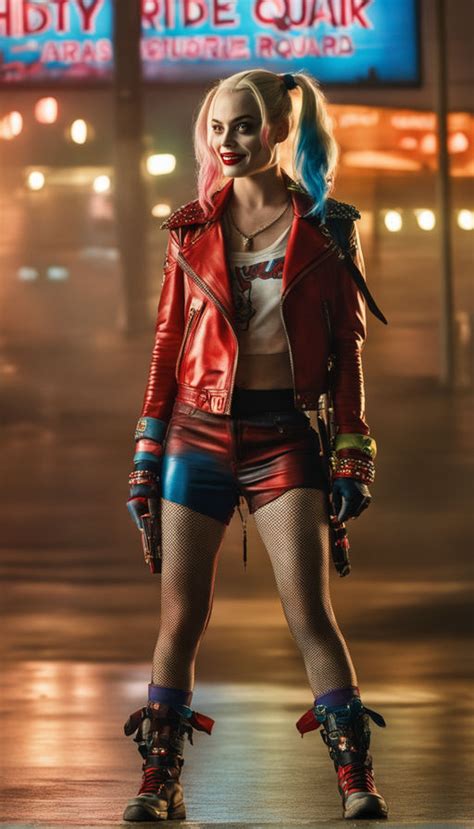 Margot Robbie As Harley Quinn In Suicide Squad By Matheus Gamer Rj