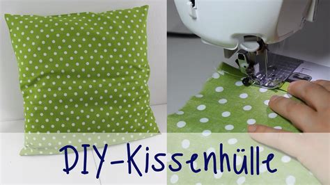 Julia s tillishop DIY s Kissenhülle nähen ohne Reißverschluss schnell