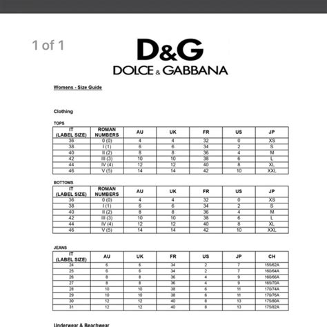 Arriba Imagen Dolce Gabbana Jeans Size Guide Abzlocal Mx