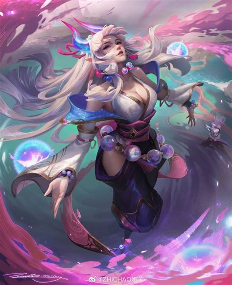 Spirit Blossom Syndra Zhichao League Of Legends Poster Lol League