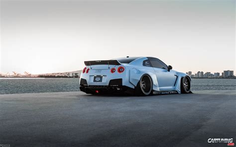 Nissan Gt R R35 Wide Body Rear