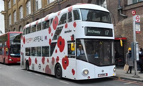 Ltz Poppy Appeal Metroline Lt Ltz Route Stephen S