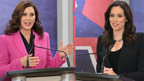 Whitmer Dixon In Next Michigan Governor Debate Watch Replay