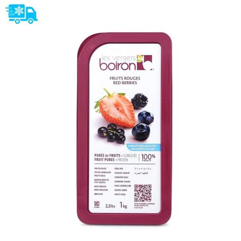 Boiron Red Berries Puree Malaysia Essentials My