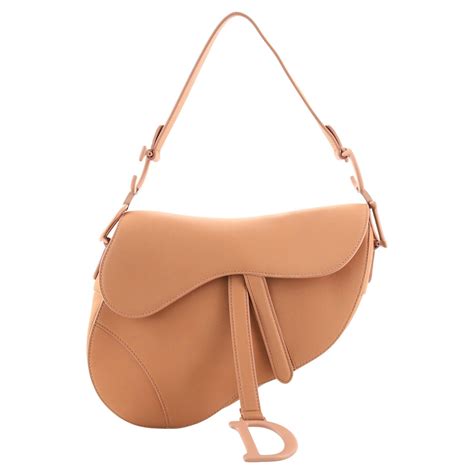 Dior Orange Leather Limited Edition Saddle Bag At 1stdibs Limited Edition Dior Saddle Bag