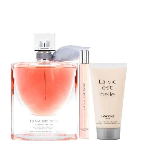 Lancome La Vie Est Belle Set 50 Ml EDP 10 Ml EDP 50 Ml BL Tre