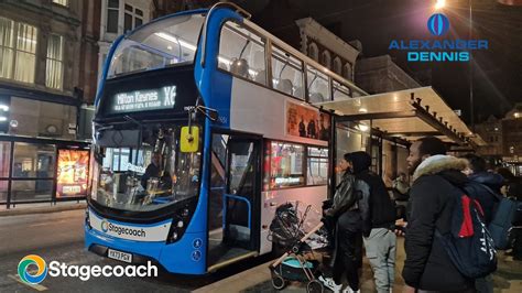 Stagecoach Midlands Enviro Mmc Yx Pgv Running The X