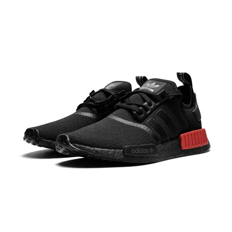 Adidas Nmd R1 Core Black Lush Redadidas Nmd R1 Core Black Lush Red Ofour